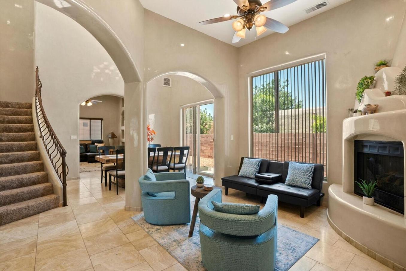 Luxury Tuscan Villa Near Old Town Albuquerque Exterior photo